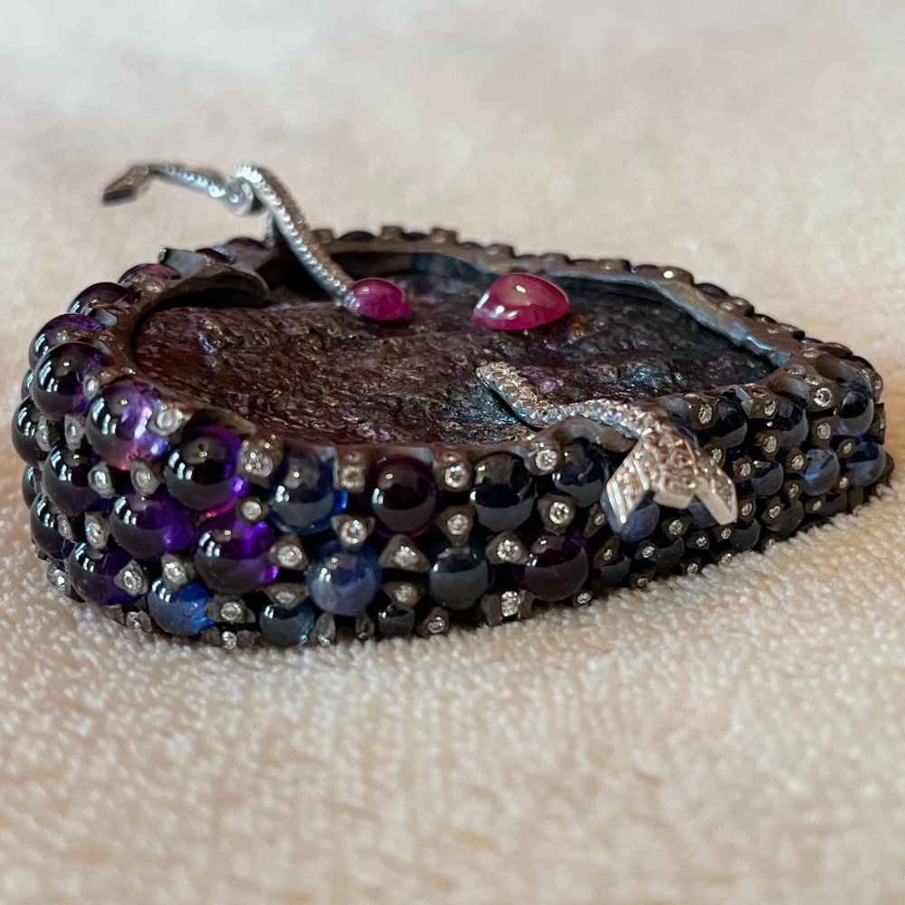 Rare LUZ CAMINO One-of-a-Kind Precious Convertible Heart - Picture 7 of 15